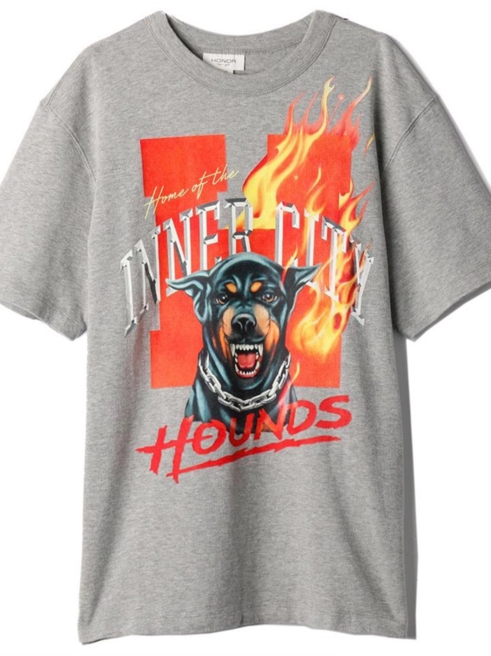 HTG Honor The Gift Los Angeles Home Of The Inner City Hounds Graphic T-Shirt